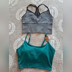 Pink sports Bras bundle (S) New